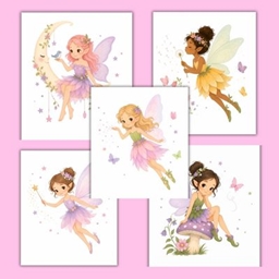 Little Fairies - Kids Wall Art project image