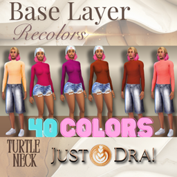 Turtle Neck Top Accessory - 40 Colors project image