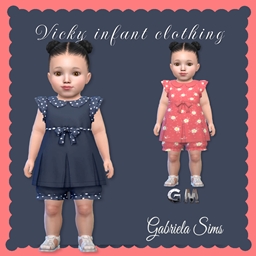 Vicky infant clothing project image