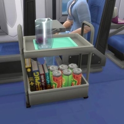 Snack Trolley on Wheels By Serinion | Chinese Translation logo