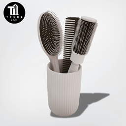 Hair brushes holder project image