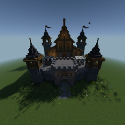 Medium Medieval Spruce Castle Starter Base logo