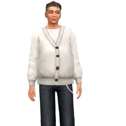 Male Cardigan Top project image