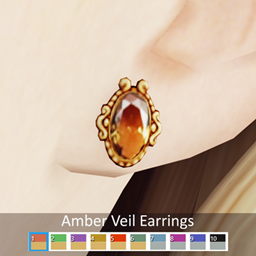 Amber Veil Earrings project image