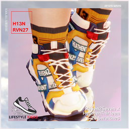 Toddler's Text Strap Rugged Sole Streetwear Fashion Trainer project image
