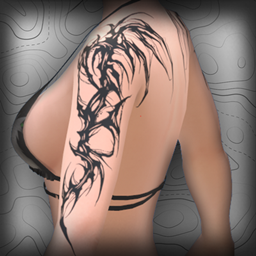 "Cybersigilism Shoulders" Tattoo project image