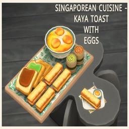 Singaporean Cuisine - Kaya Toast Recipe By icemunmun | Chinese Translation project image