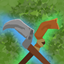 Sickles Harvest Leaves logo