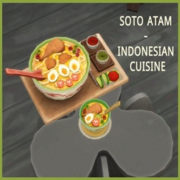 Indonesian Cuisine - Soto Ayam Recipe By icemunmun | Chinese Translation logo