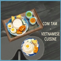 Vietnamese Cuisine - Com Tam Recipe By icemunmun | Chinese Translation logo