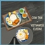 Vietnamese Cuisine - Com Tam Recipe By icemunmun | Chinese Translation logo