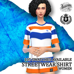 IDxA Streetwear Shirt Stripes Women project image