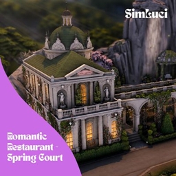 Romantic Fantasy Restaurant | Spring Court | ACOTAR-inspired build logo
