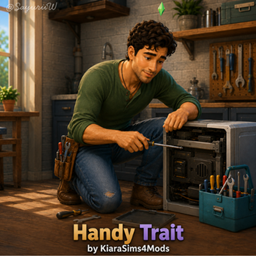 Handy Trait by KiaraSims4Mods - Tradução PTBR project image