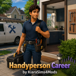 HandyPerson Career by KiaraSims4Mods - Tradução PTBR project image