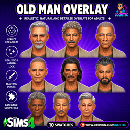 Old man overlays by Jochi project image