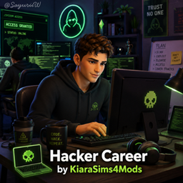 Hacker Career by KiaraSims4Mods - Tradução PTBR project image