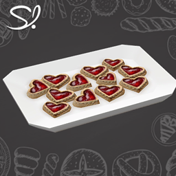 Cafe Botanique  Pastry Goods -  Cookies Heart project image