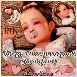 Acha Sleepy Time pose pack (for infant) logo