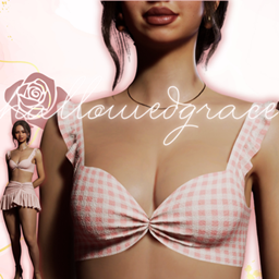 Ruffled Bralette Top logo