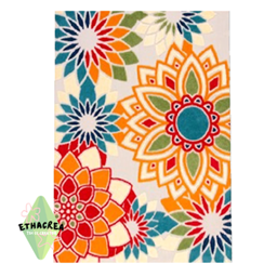 Colored Mandala Rug logo