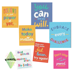 Colored Motivation Posters logo