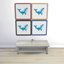 Minimal Blue Whale Wall Art (Pastel Ocean Whale Collection) logo