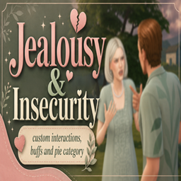 Jellypaws Jealousy & Insecurity Mod / translation spanish by Monisims logo