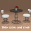 Sirio table and chair logo