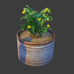 Metal Farmhouse Garden Pot By Serinion | Chinese Translation project image