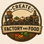 Create  Factory and Food logo