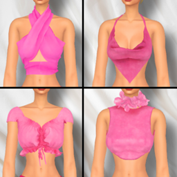 SUMMER TOP SET / 4 ITEMS