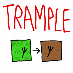 Trample Grass logo