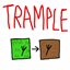 Trample Grass logo