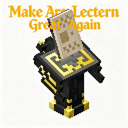 Make Ars Lectern Great Again logo