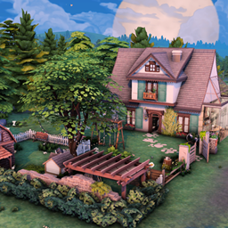 馃悾 Cozy Cottage Farmhouse - Modern and Rustic - SIMS 4 馃 project image