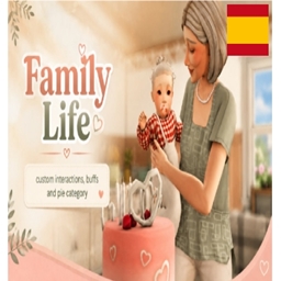 Family Life | A socially expansive By JellyPaws Spanish Translation logo
