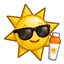 Improved Tanning  /  More Subtle Tans logo