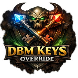 DBM Keys Override logo