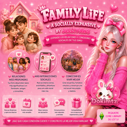 Family Life - A Socially Expansive - Jellypaws  / Translated to Spanish by dokimtz project image