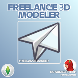 Freelance 3D Modeler Career logo