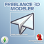 Freelance 3D Modeler Career logo