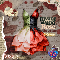 Upside Down Rose Dress project image