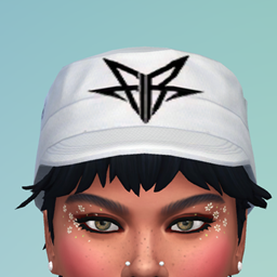 Edgy Logo Baseball Caps logo