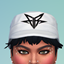 Edgy Logo Baseball Caps logo