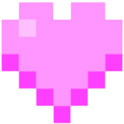 Redesigned Pink Hearts logo