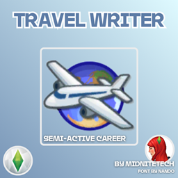 Travel Writer Career (Semi-Active) logo