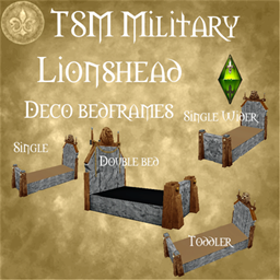 TSM Military Lionhead Deco Bedframes project image