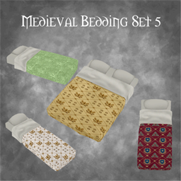 Medieval Beddings Set 5 project image