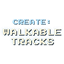 Create Walkable Tracks logo